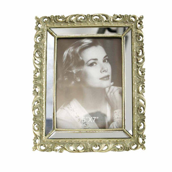 FZ5042G5X7 Large Rectangle Twirl And Mirror Photoframe