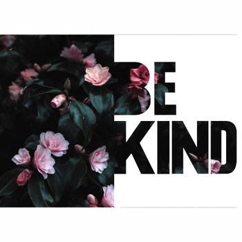 PLACEML270 Disposable Placemats - Be Kind