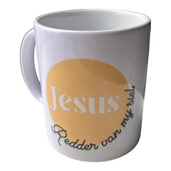 CPM113 Ceramic Printed Mug - Jesus Redder