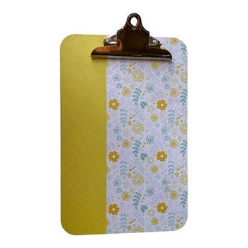 STA3 Stationery Clip Board - Flowers