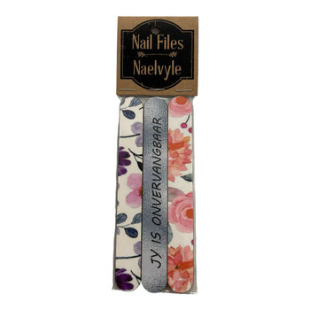 NF030 Nail File Set Of 3 - Jy Is Onvervangbaar