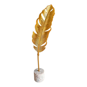 1034 Decor Piece - Large Gold Quill