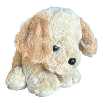 LXY01A Soft Toy - Beige And Brown Dog
