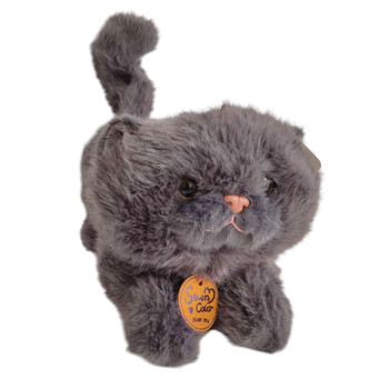 GZS01A Soft Toy - Grey Cat