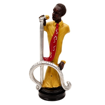 17510A Jazz Musician Figurine – Singer – Red Tie