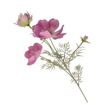 NL2507J Artificial Flower - Purple Garden Cosmos Stem