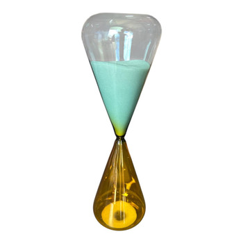XDG93 Glass Sand Clock - Orange And Blue