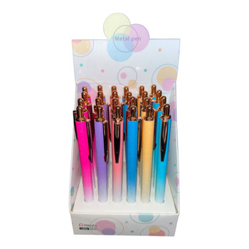 GP7596 Gel Pens Box of 24 - Glitter Fades, Rosegold Caps