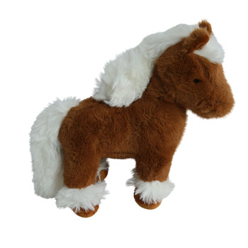 KM45CMA Soft Toy 45cm - Brown Fluffy Horse