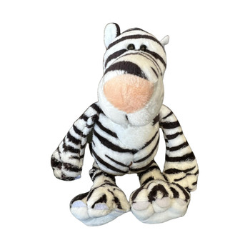 ZZB25CMD Soft Toy 25 cm - Black And White Tiger