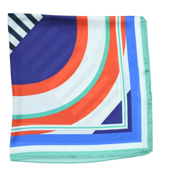SCA821D Square Polyester Scarf - Geometric Chic SCA821D Square Polyester Scarf - Geometric Chic