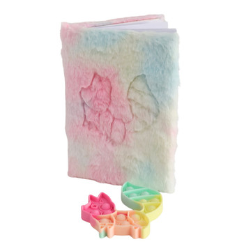 HH5F A5 Novelty Notebook - Pop It Fox, Dreamy Fur