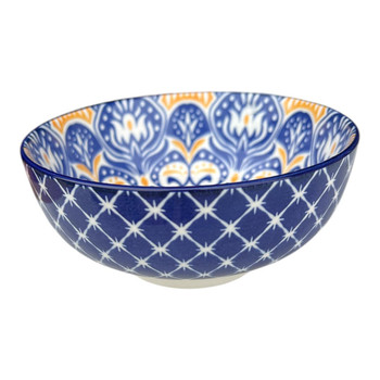 ZY027Q Ceramic Bowl 6cmh - Cobalt Star