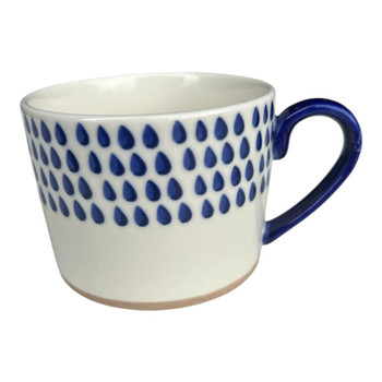 18Y540B Ceramic Mug - Blue Raindrops