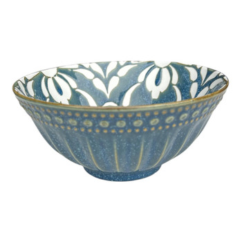 WEB62K Ceramic 7cmh Bowl - Denim Blue