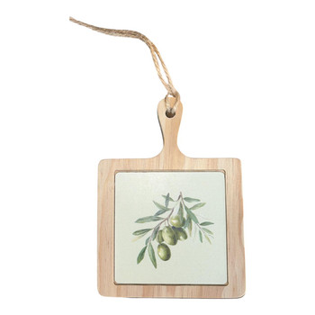 HOTWS5 Hotpot Stand Wall Decor Square - Olive Branch