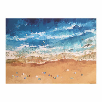 PLACEML418 Disposable Placemat 24Pc - Beach
