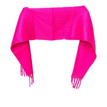 LY2601C Polyester Scarf – Hot Pink