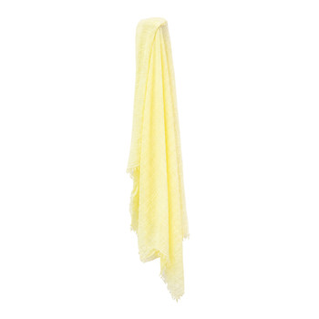XY2601M Lightweight Crinkle Scarf – Soft Yellow