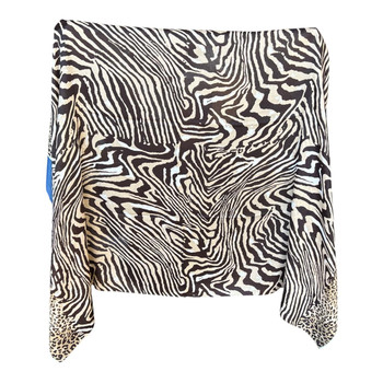 BY2601A Viscose Scarf – Zebra Safari Print