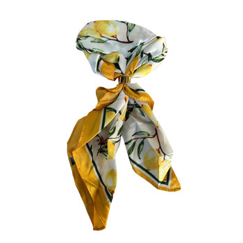 YH2601E Square Polyester Scarf – Lemon Orchard