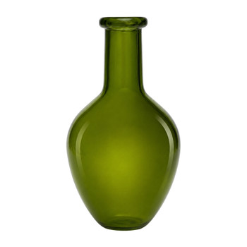 GVX108 Olive Green Glass Bottle Vase