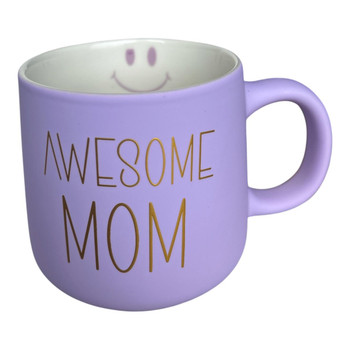 RS7589D Ceramic Mug – Purple – Awesome Mom