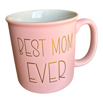 RS7597A Ceramic Mug – Pink – Best Mom Ever