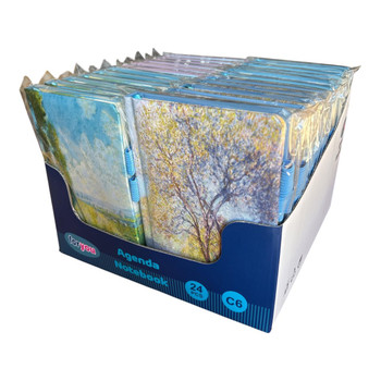 NB7101 C6 Notebook Set (24 Pieces) – Claude Monet Collection