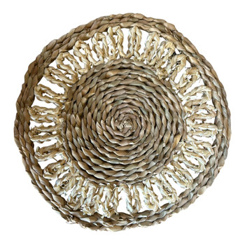 MATWM7 Woven Placemat – Rustic Open Weave 38cm