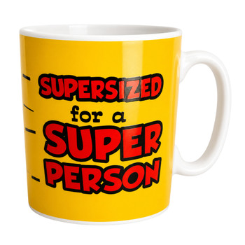 MUGSP19 Ceramic Mug – Super Person Quote