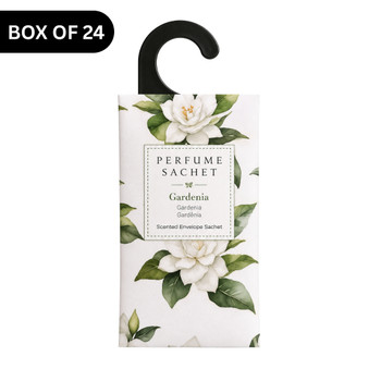 RS2024B Hanging Scented Sachet (Box of 24) - Gardenia