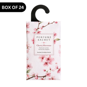 RS2024E Hanging Scented Sachet (Box of 24) - Cherry Blossom