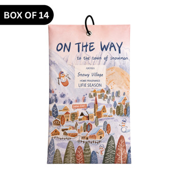 RS71033A Tie-Off Fragrance Sachet (Box of 14) – Snowy Village