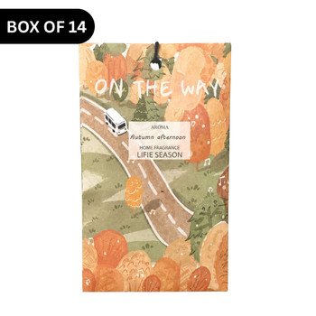 RS71033C Tie-Off Fragrance Sachet (Box of 14) – Autumn Afternoon