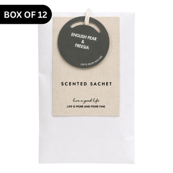 S2206E Fragrance Sachet (Box of 12) – English Pear & Freesia