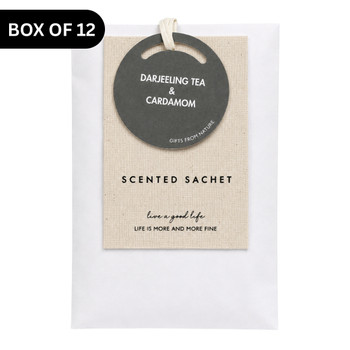 S2206F Fragrance Sachet (Box of 12) – Darjeeling Tea & Cardamom