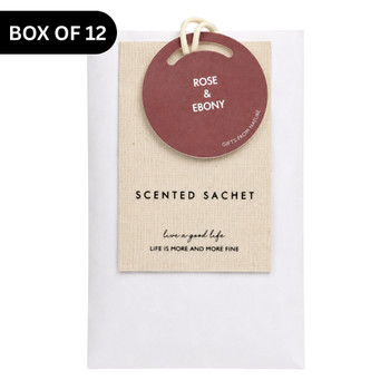 S2206G Fragrance Sachet (Box of 12) – Rose & Ebony