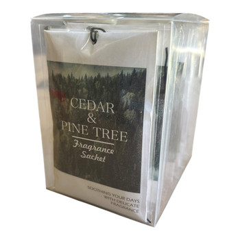 XB080B Fragrance Sachet (Box of 12) - Cedar & Pine Tree