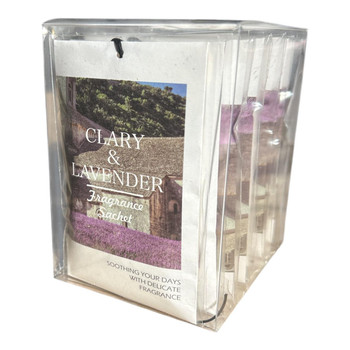 XB080C Fragrance Sachet (Box of 12) - Clary & Lavender