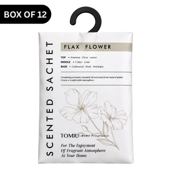 XB2568D Fragrance Sachet (Box of 12) - Flax Flower