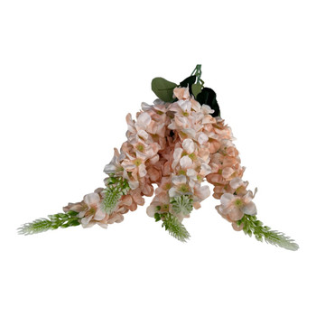 AFLAN4B Artificial Flower - Blush Peach Flower Spray