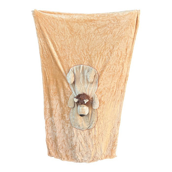 STYM1E Soft Toy with Fold-Away Blanket - Lion