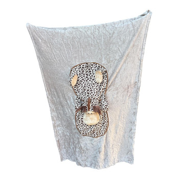 STYM1F Soft Toy with Fold-Away Blanket - Giraffe