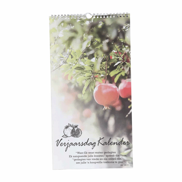 BDAY1 Afrikaans Birthday Calendar