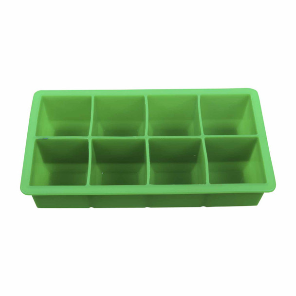 H641A Green Silicone Ice Cube - 8 Cubes