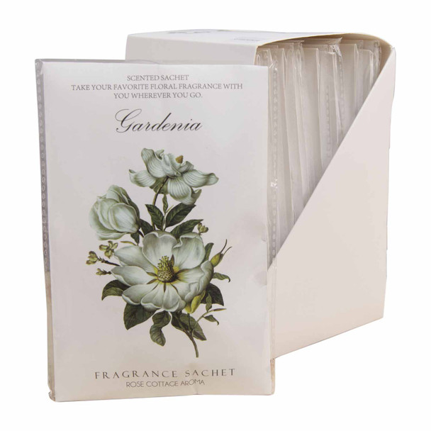 XB024A Gardenia Fragrance Paper Sachet Box Of 12