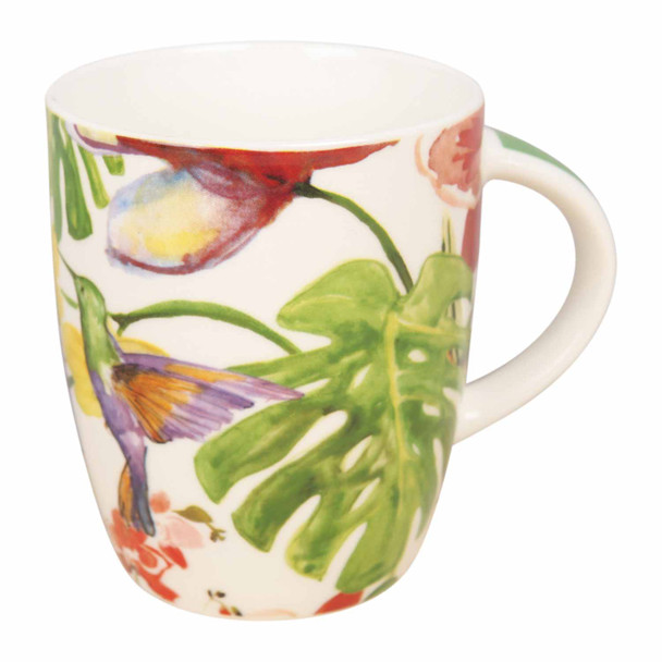 WG711D Ceramic Mug - Bird And Flowers