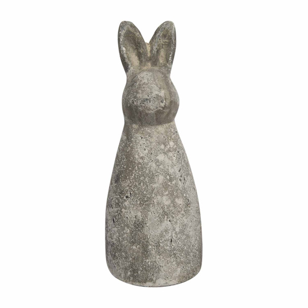 9305SA866 Small Grey Cement Bunny