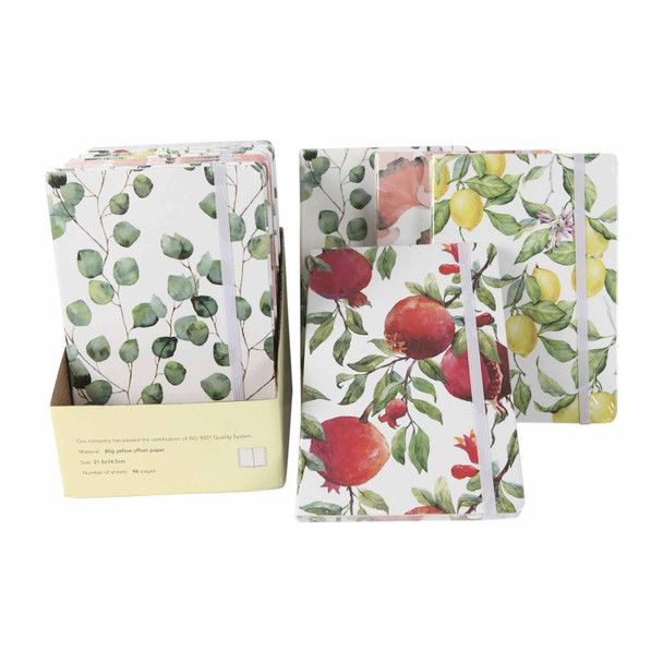 BGA591914 Set12 A5 Notebooks - Fruits